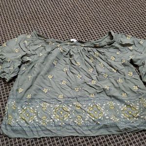 Excellent condition off the shoulder top